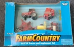 Ertl 271 Farm Country Case Ih Tractor & Implement Set New. Fixed Price $45.00.