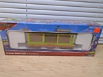 Bachmann 3RAIL Ga Chuggington Boxcar 48001 Green/red Factory Sealed Ob. Fixed Price $34.99.