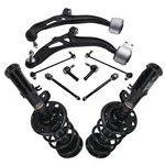 Front Struts W/ Coil Spring Control Arms Kit 2013-2019 Ford Explorer 172729. Fixed Price $286.45.