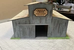 Menards 279-5923 O Scale Cripple Creek Lumber & Hardware Building. Fixed Price $149.99.