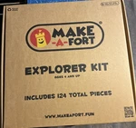 Make-a-fort Building Kit Really Big Indoor Forts Kids New Free Shipp. Fixed Price $100.00.