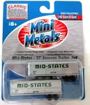 Classic Metal Works 51105 Mid-states 32' Aerovan Trailer Set New. Fixed Price $19.95.