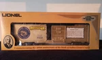 Lionel Ltd Ed Series 6-9433 Joshua Cowen Golden Years Box Car New In. Fixed Price $44.99.