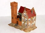 Faller Ho / 29201 B-923 Model Castle Fort Building Diorama Decor Train. Fixed Price $75.30.
