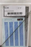 Artitec Models 10.349 Ho Scale Dutch Street Name Signs. Fixed Price $11.04.