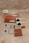 B41B Vintage Plasticville Scale Watchman's Shanty Kit 1407 79 Original Box. Fixed Price $19.99.