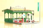 11366 Auhagen Ho Kit Of Beer Garden - New*. Fixed Price $21.90.