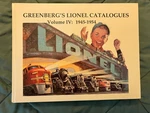 Greenberg's Lionel Catalogues Vol. Iv: 1945-1954 Hardback Book (full Color). Fixed Price $120.95.