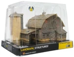 Ho Scale Woodland Scenics BR5038 Old Weathered Barn Built Ready Structure. Fixed Price $93.49.