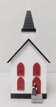 Used Mth 30-9057 Country Church White W/red Windows (no Box). Fixed Price $35.99.