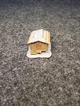 Kibri Scale 37153 1:160 German Garden Wooden Hut Fully Assembled. Fixed Price $7.99.