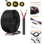 18 Gauge Wire, Awg 2 Conductor Electrical Flexible/oxygen-free Tinne.... Fixed Price $32.76.