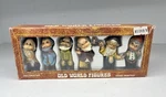 Vintage Ho Cheong Plastic Works Old World Hand Painted Dwarf Figures No. 8016-6. Fixed Price $27.98.