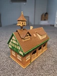 Vollmer Scale # 27008 Horse Stable With Pigeon Loft / Nest Fully Assembled. Fixed Price $44.99.