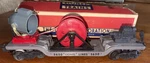Lionel 3650 Searchlight Extension Car, Gray, Crank, Original Box. Fixed Price $29.99.