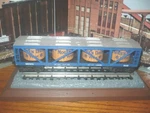 Lionel Mogen David Wine Vat Car 6-9146. Fixed Price $22.74.