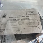 Ahm Master Series Mainline Tool Shed & Water Tower Ho Scale Kit #15705/NO Box. Fixed Price $9.99.
