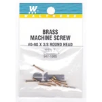 Walthers 947-1005 #00-90 Brass Round Head Machine Screw 3/8" X .047" (12)'. Fixed Price $5.39.