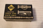 Scale Bachmann Plasticville, & Gate Unit, 11 Fences, HO-25. Fixed Price $16.00.