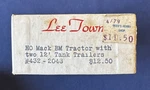 Lee Town ** Mack Bm Tractor With One 12' Tank Trailer #432-2048. Fixed Price $24.95.