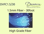 Dwarvin DVFC1.5/30 30FT, 1.5MM End Glow Fiber Optic Cable. Fixed Price $6.95.