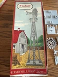 & Scale Vintage Plasticville #1408 79 Windmill Original Box. Fixed Price $21.60.