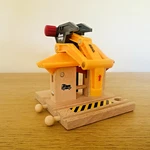 Brio Freight Goods Station 33280 - Compatible With Thomas Wooden Railway Trains. Fixed Price $21.71.