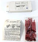 Jordan Products C-220 Ho Highway Miniatures Aeria Ladder Fire Truck. Fixed Price $16.99.