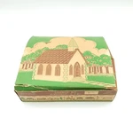 Plasticville CC-8G Church Kit Brown Roof Missing Cross. Fixed Price $19.99.