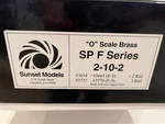 3RD Sunset Models Gauge 2-RAIL Sp F-series 2-10-2 #3661 Rod Miller Custom. Fixed Price $1199.99.