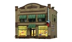 Woodland Scenics Ho Scale Built Ready Dugan's Paint Store BR5053. Fixed Price $71.87.