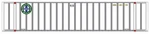 Micro-trains Mtl N-scale 48FT Container Burlington Northern Santa Fe/bnsf 281964. Fixed Price $15.99.