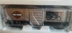 Railking Mth Harley Davidson (2005 Dyna Superglide) 40 Box Car 20-90228B. Fixed Price $109.99.