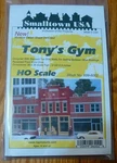 Smalltown Usa Ho #699-6002 Tony's Gym -- Kit 4-3/4 X 2-3/4" 11.9 6.9CM. Fixed Price $14.50.