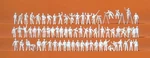 Preiser 79009 Scale Working People Unpainted Figure Set PKG(70). Fixed Price $35.99.