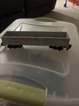 1960 Gauge American Flyer Bethlehem Steel Gray Gondola Car No. 24125. Fixed Price $8.00.