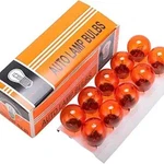 10 Pcs Car Brake BULB,1141 12V 21W Auto Flat Angle Single Amber. Fixed Price $11.99.