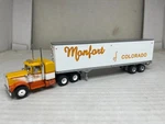Ho 1/87 Athearn Kenworth Truck & Refrigerated Trailer Monfort Of Colorado Unopen. Fixed Price $145.00.