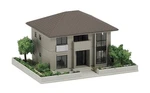 Kato 23-404A House With Garden Brown Structure Model Scale Diorama. Fixed Price $43.36.