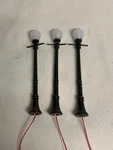 Led Street Lamp Post Light Accessory Set For Lionel Mth Scale Gauge Layout. Fixed Price $14.99.