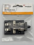Radio Shack 275-1537 Dpdt Knife Switch 0.5A At 200VDC. Fixed Price $9.99.