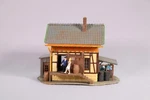 ZW324 Faller B156 Ho 1/87 Train Mounted Model Hangar Freight Depot. Fixed Price $29.34.