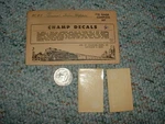 Champ Decals HC-47 Pannsylvania Twin Hopper E52. Fixed Price $7.75.