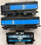 Lionel Boston & Maine Fa-b Diesel #217 Caboose Runs Great Lights. Fixed Price $199.00.
