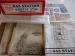 Rk Ltd K-101-2 Whistle Stop Gas Station Still Factory Packed Nos Vintage. Fixed Price $36.00.