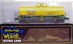 Weaver Scale Ultra Line 40' Tank Car Dupont 3 Rail Nos. Fixed Price $48.00.