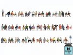 Noch 38402 Mega Economy Set "sitting People" - 60 Figures, Without Benches. Fixed Price $90.38.