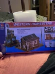 Scale Walthers Life-like 433-1338 Western Homestead Building Kit. Fixed Price $20.00.