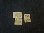 Lionel 152 Pre War Loco Gold Decals -just Trim, Peel, Stick!. Fixed Price $9.00.