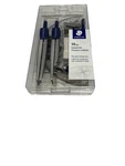 Staedtler 10PC School Kit: 9 Essential Tools + Flip Open Storage Box #550 60S3A6. Fixed Price $17.60.